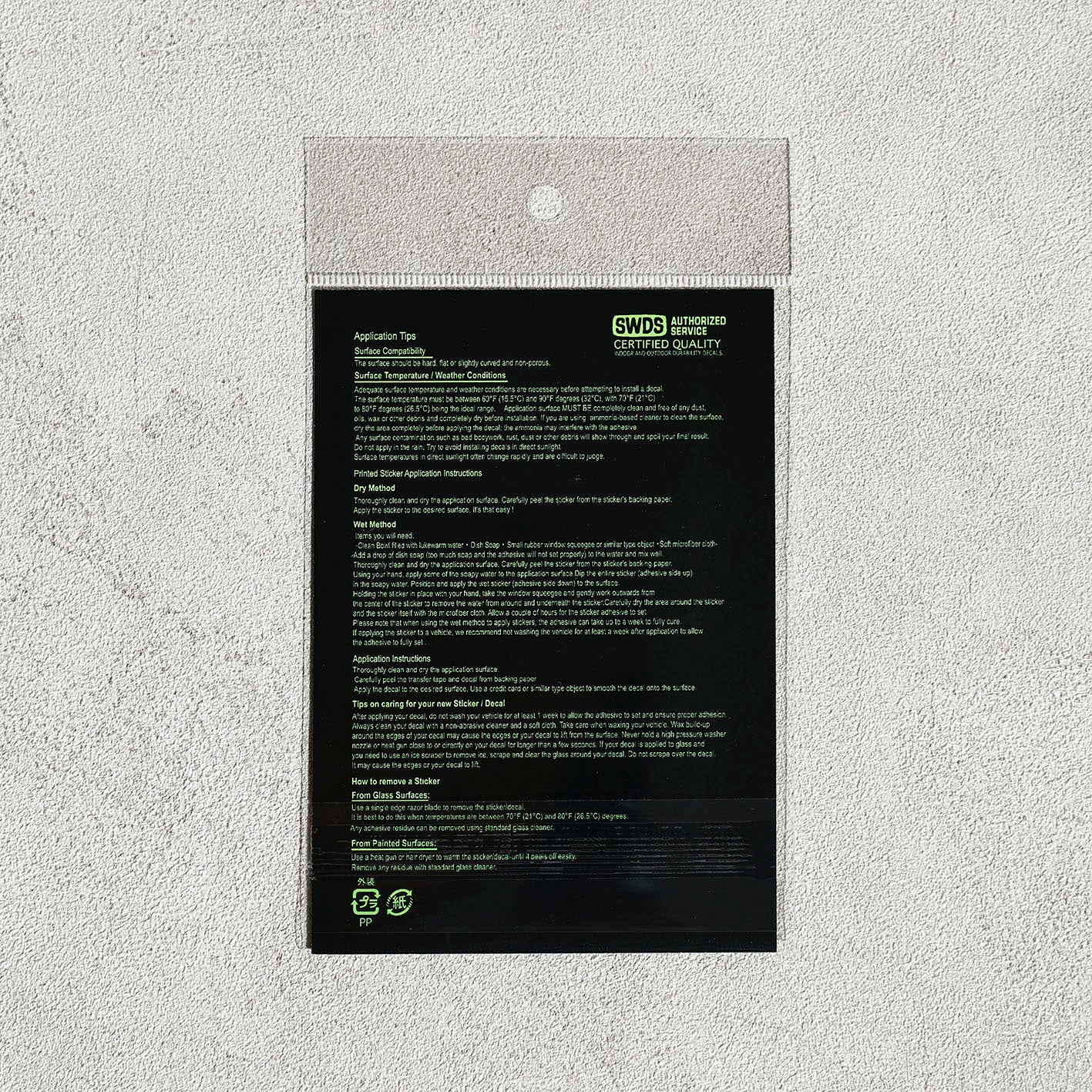 NWG - Original Sticker #01