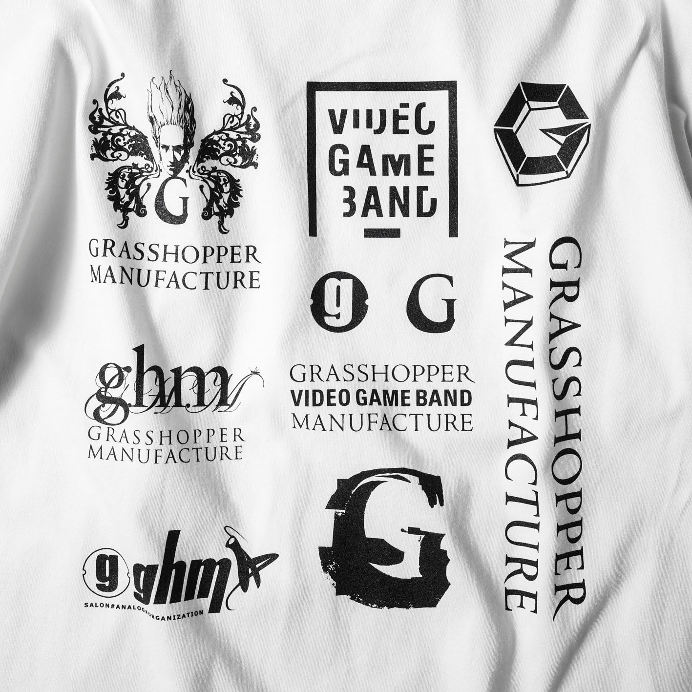 GhM LOGO HISTORY-3 TEE / WHITE