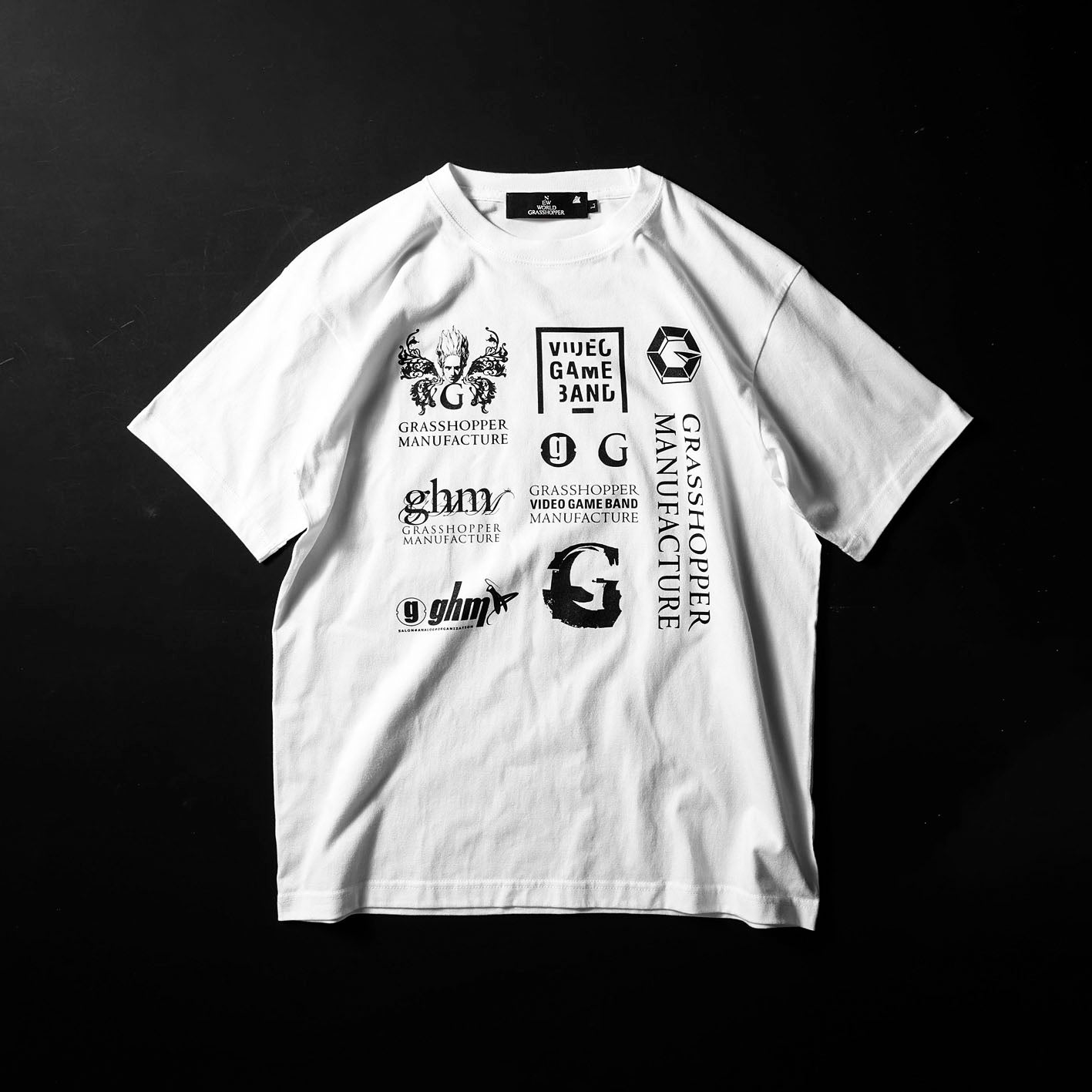GhM LOGO HISTORY-3 TEE / WHITE