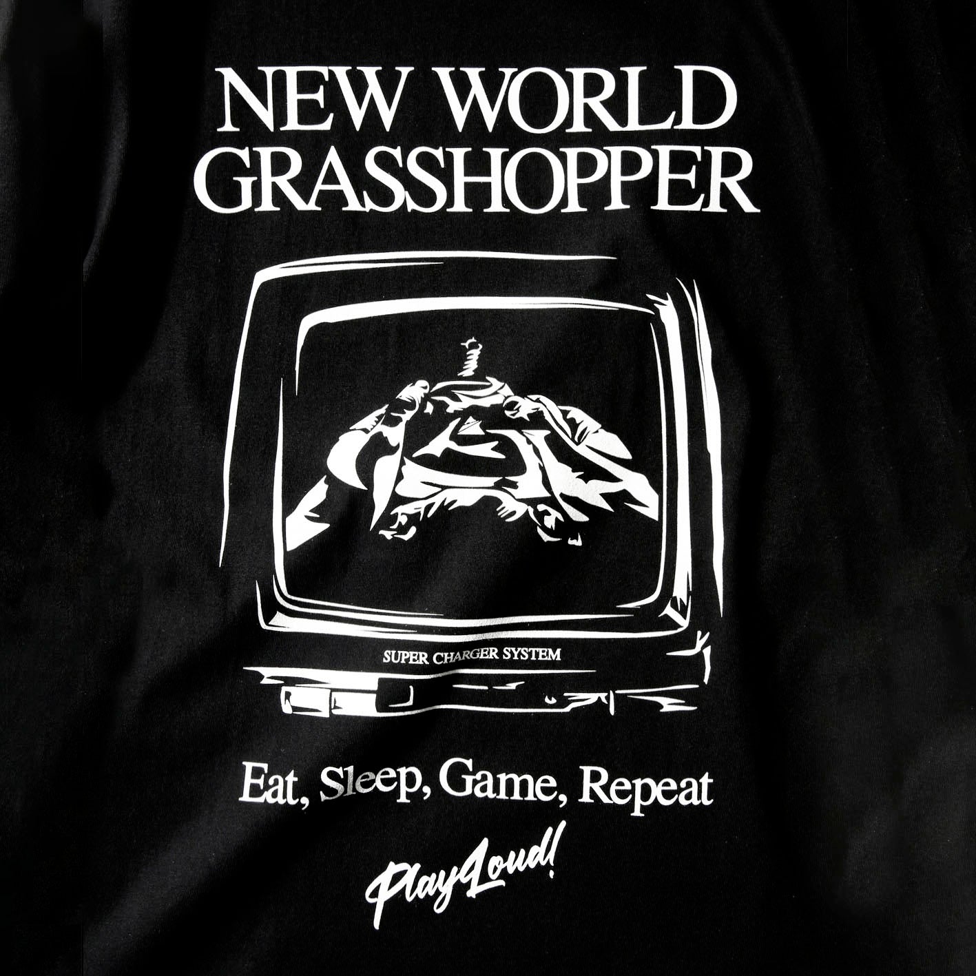 NWG VIDEO GAME TEE / BLACK