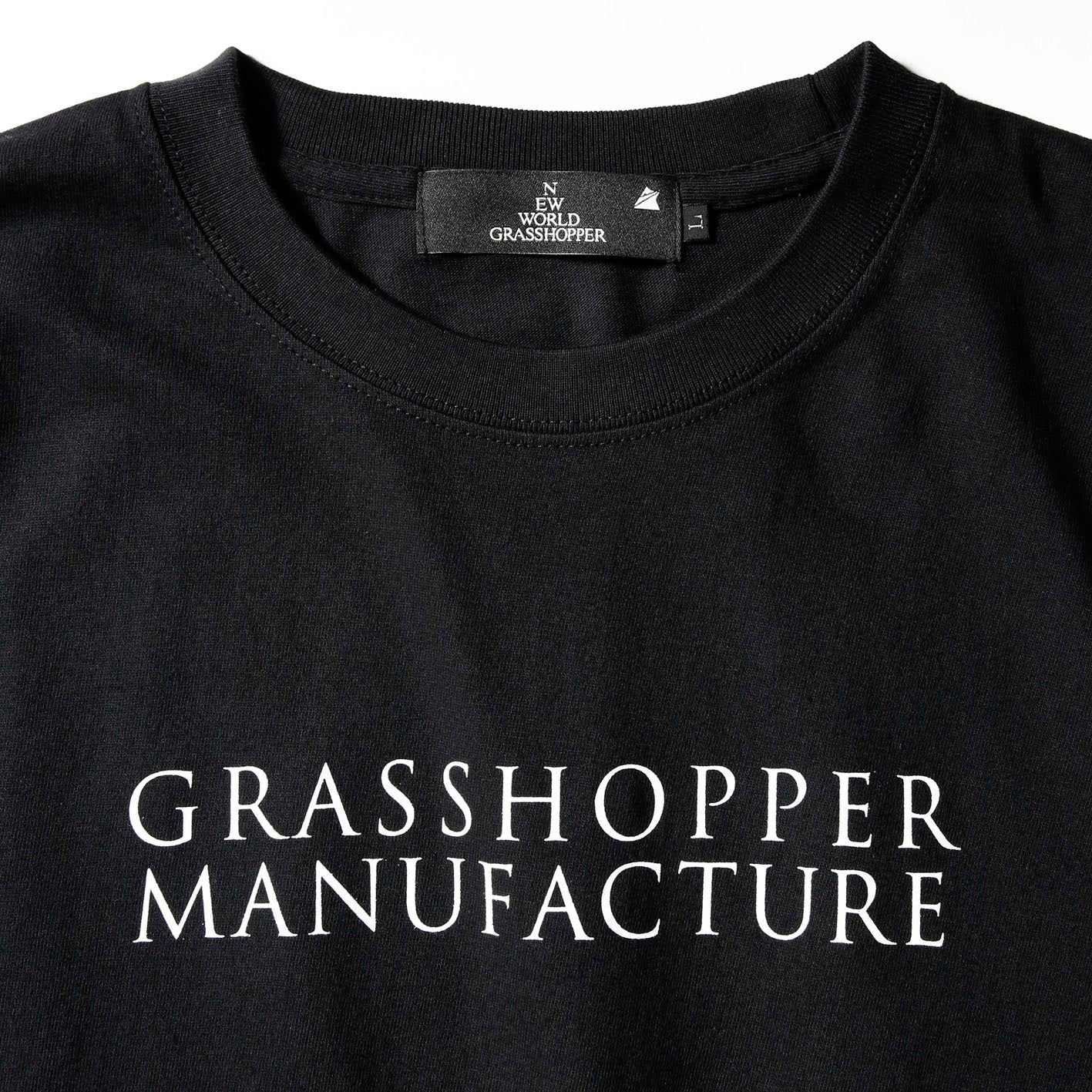 GhM LOGO HISTORY-2 TEE / BLACK